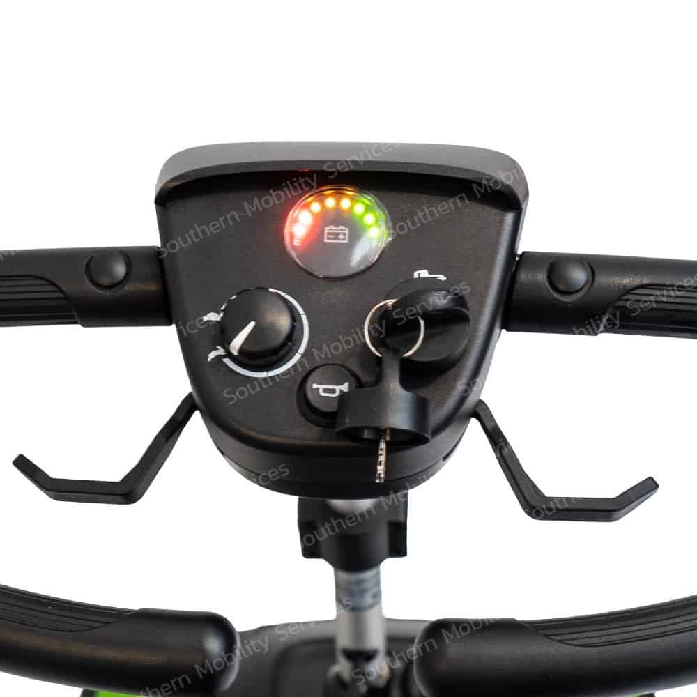 used rascal vierra portable mobility scooter tiller