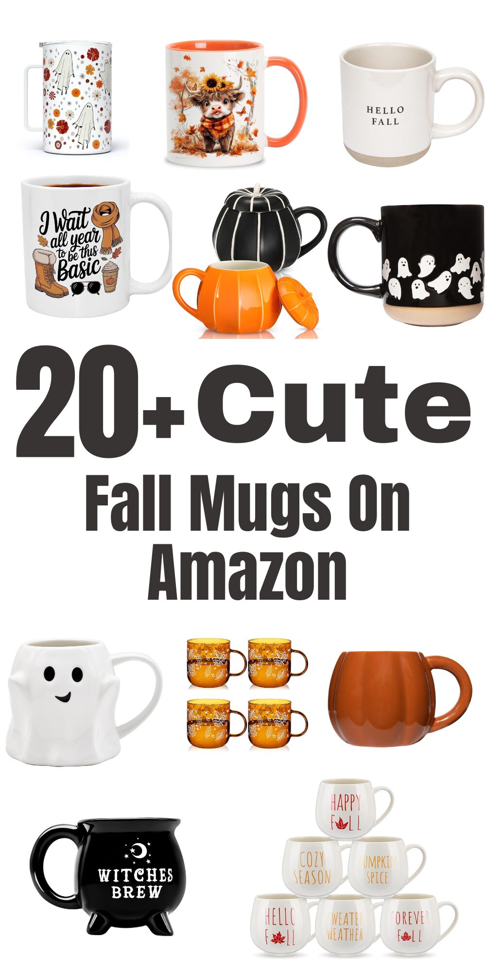 Fall Mugs on Amazon You’ll Want In Your Kitchen ASAP - Good Enough Moming