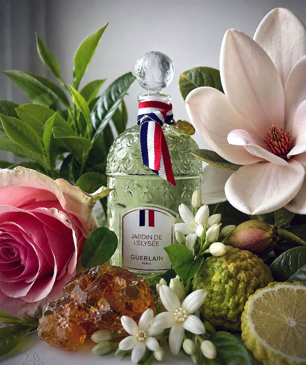 Guerlain Jardin de l'Élysée Eau de Parfum floral citrus musk unisex fragrance launched in 2026