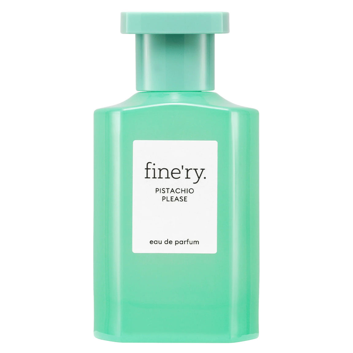 Fine’ry Pistachio Please - pistachio, vanilla, tonka bean, and milk Fine’ry Pistachio Please Eau de Parfum with pistachio, vanilla, tonka bean, and milk in a soft lactonic gourmand fragrance