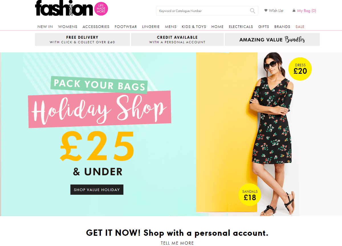Dress Up For Summer With Fashion World