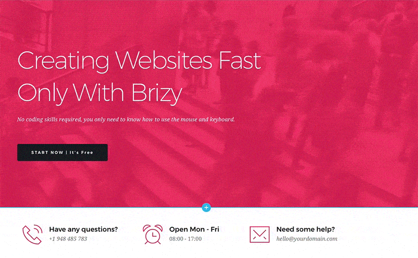 Brizyの全体設定