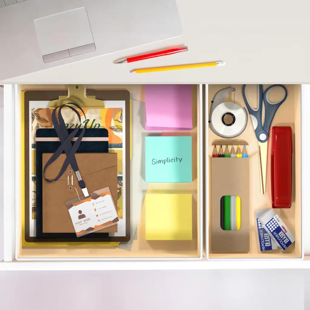 Drawer dividers for dorm organization