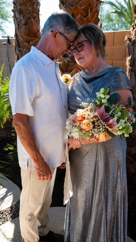 Emotional Moment at Wedding Ceremony