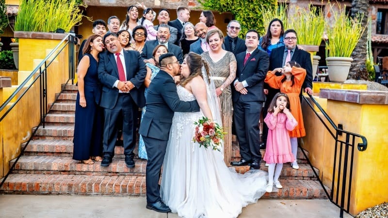 Wedding Celebration Group Photo