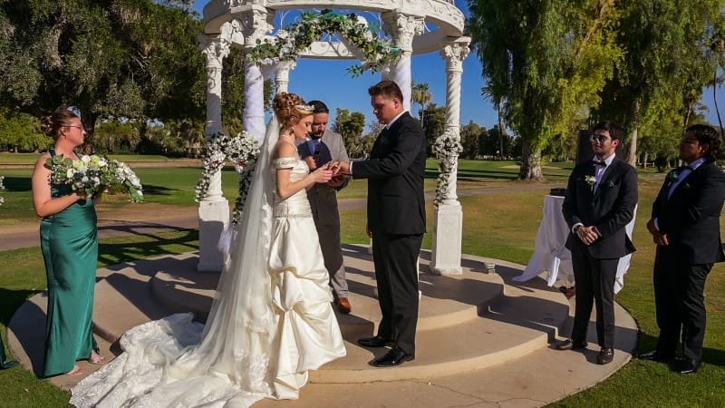Elegant Outdoor Wedding Ceremony
