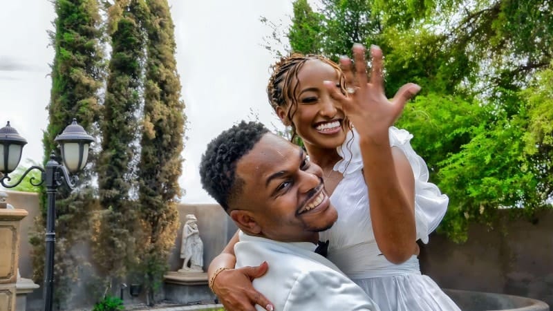 Joyful Wedding Celebration Moment