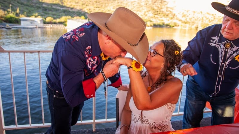Western-themed Wedding Celebration