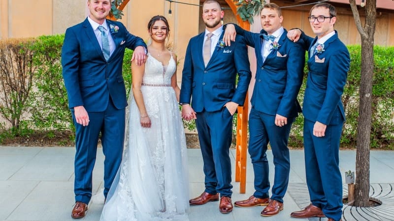 Elegant Wedding Party in Phoenix