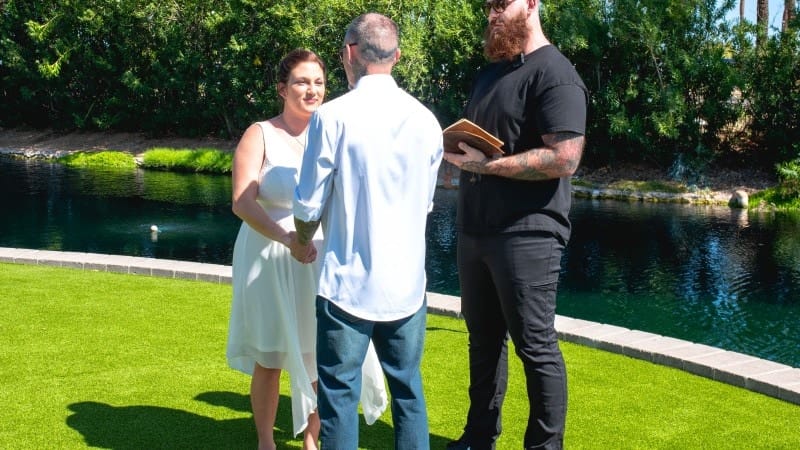 Wedding Vows Exchange in Phoenix