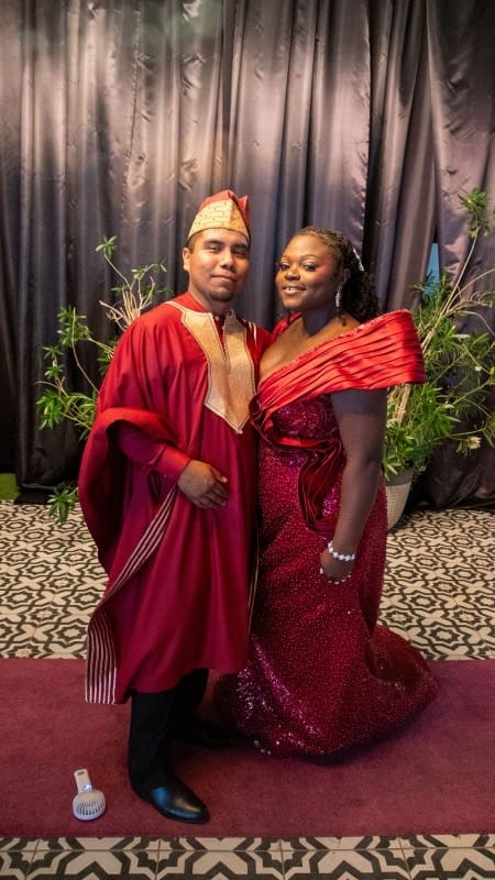 Elegant Couple in Traditional Attire