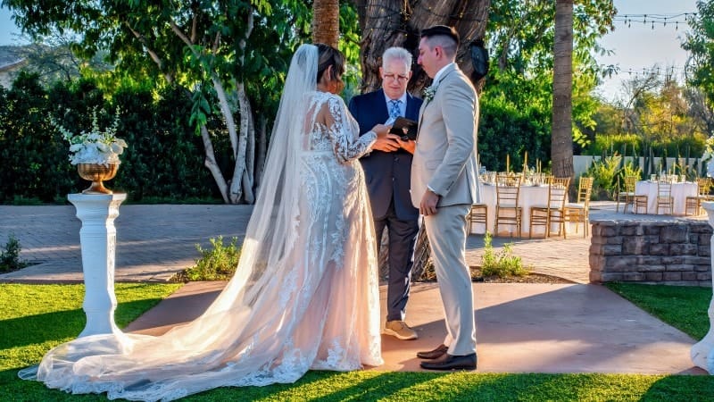 Elegant Outdoor Wedding Ceremony