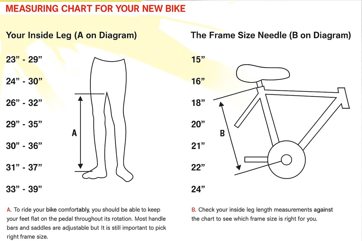 Bike Frame Size Guide