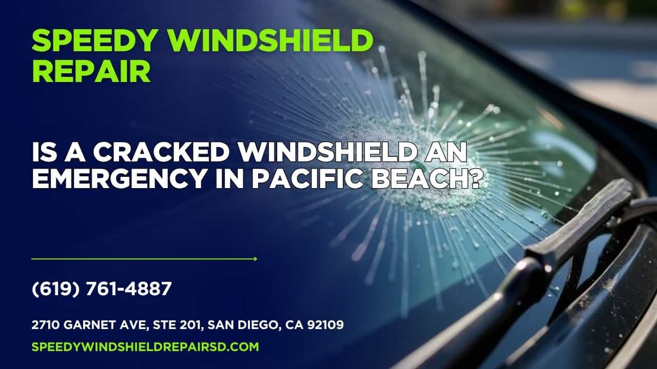 Featured image for “Is a cracked windshield an emergency in Pacific Beach?”