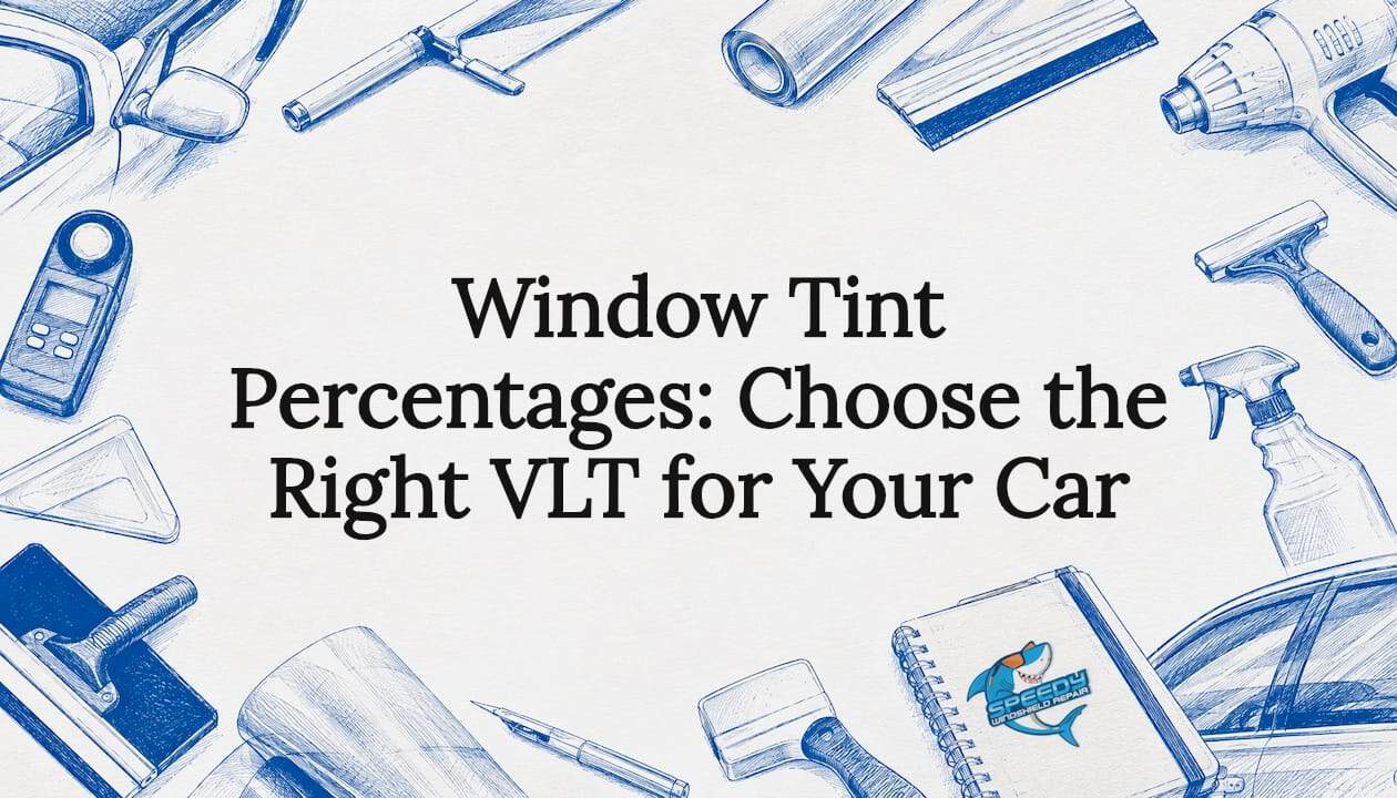 Featured image for “Window Tint Percentages: Choose the Right VLT for Your Car”
