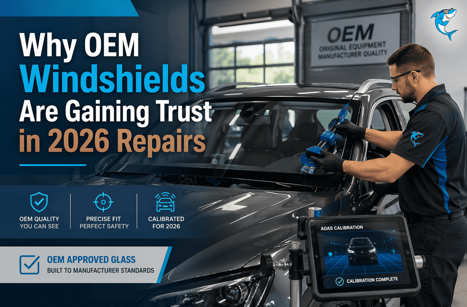 Featured image for “Why OEM Windshields Are Gaining Trust in 2026 Repairs”