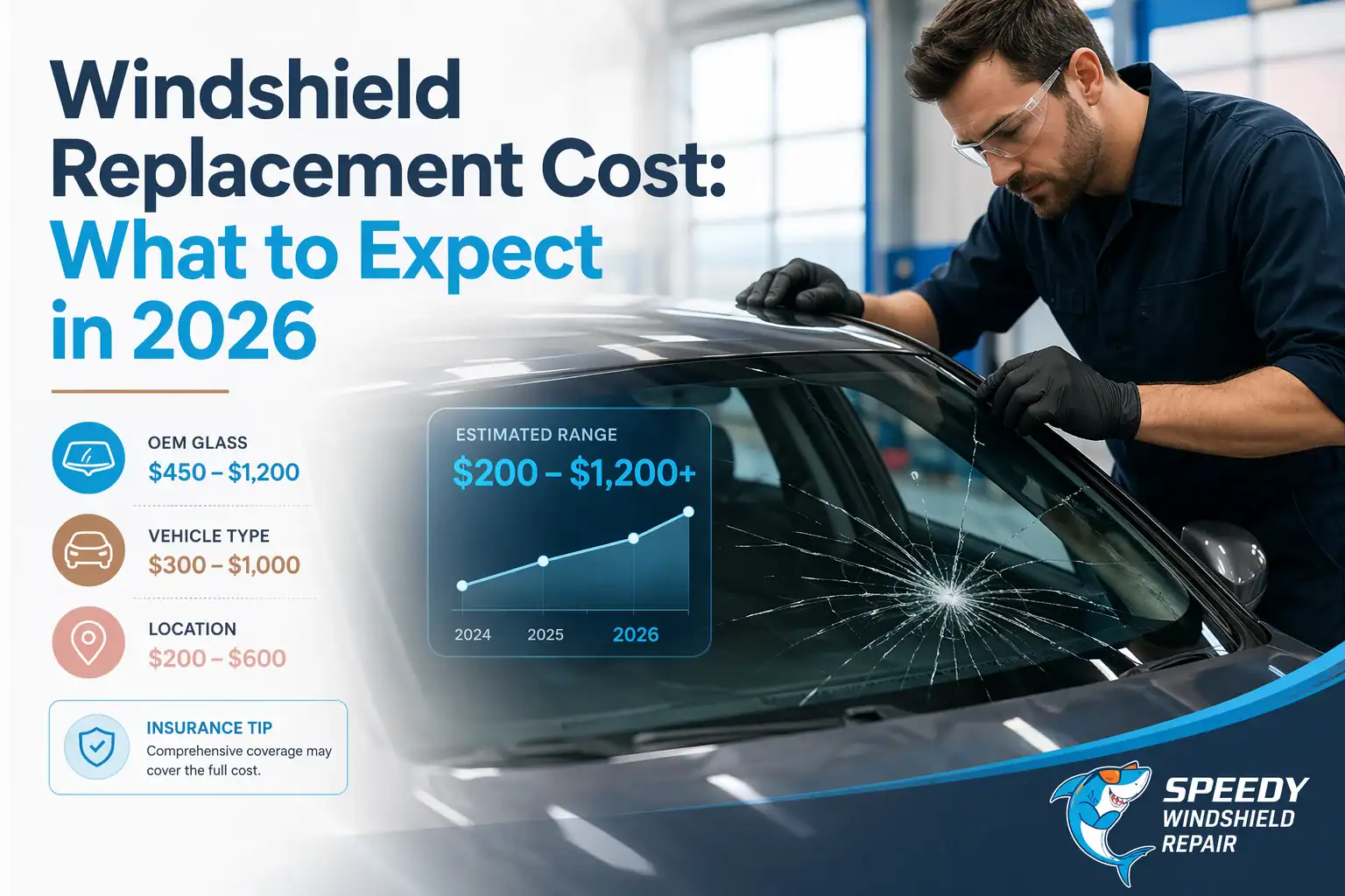 Featured image for “Windshield Replacement Cost: What to Expect in 2026”