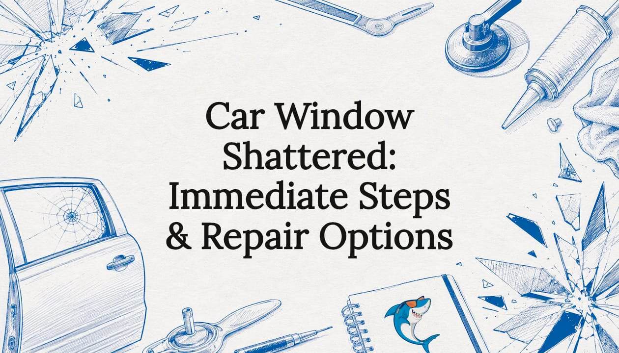 Featured image for “Car Window Shattered: Immediate Steps & Repair Options”