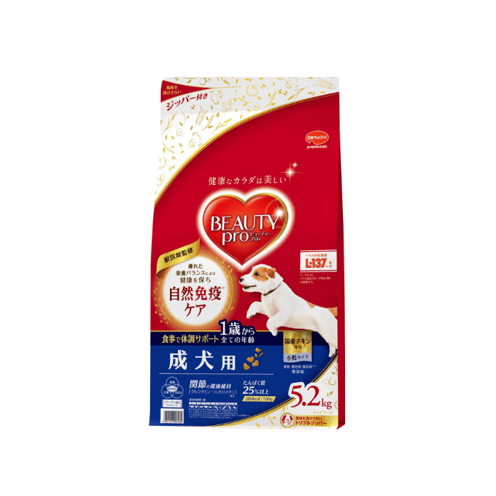 Beauty pro cat อาหารสุนัขสูตรสุนัขโตเต็มวัย