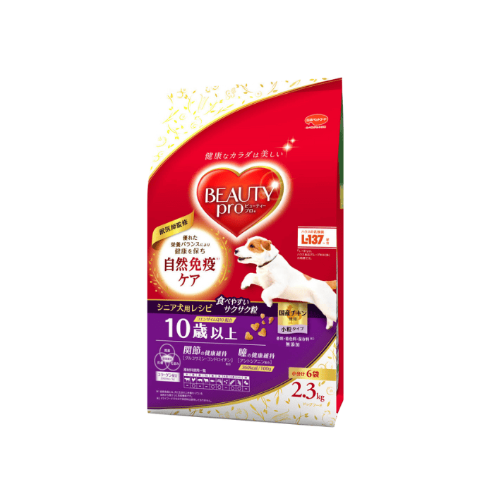 Beauty pro cat อาหารสุนัขสูตรสุนัขสูงวัย