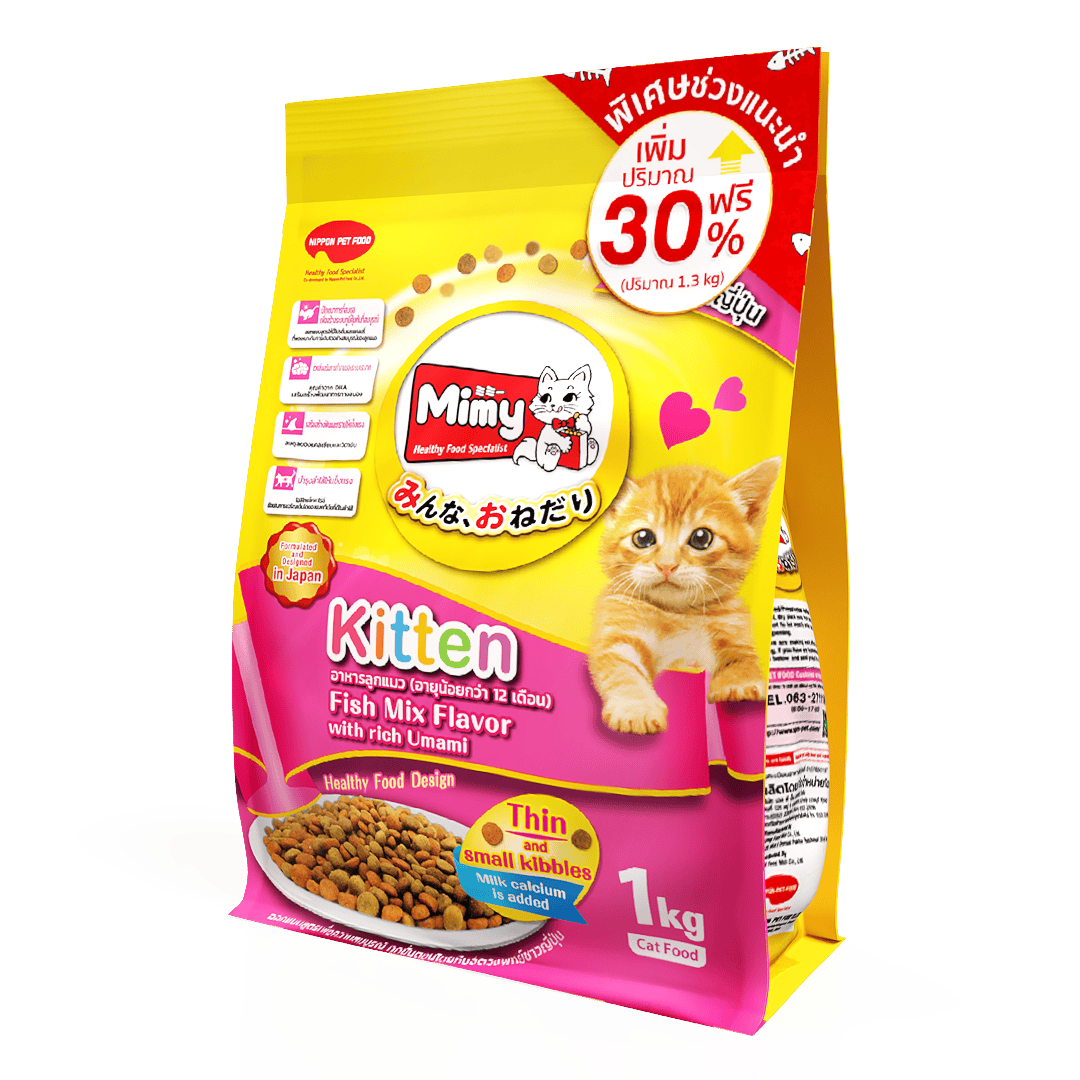 mimy สูตรลูกแมว