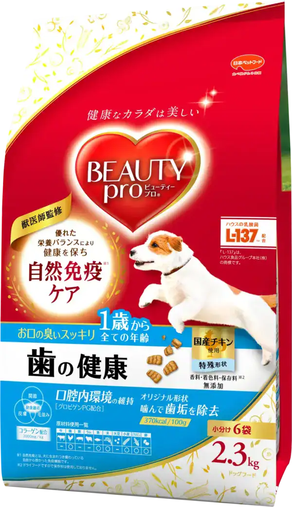 อาหารสุนัขโต Beauty Pro สูตร Smile