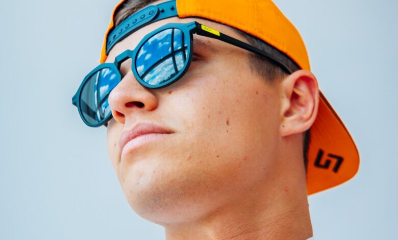 McLaren F1 star Lando Norris in the driver's seat for co-designed
