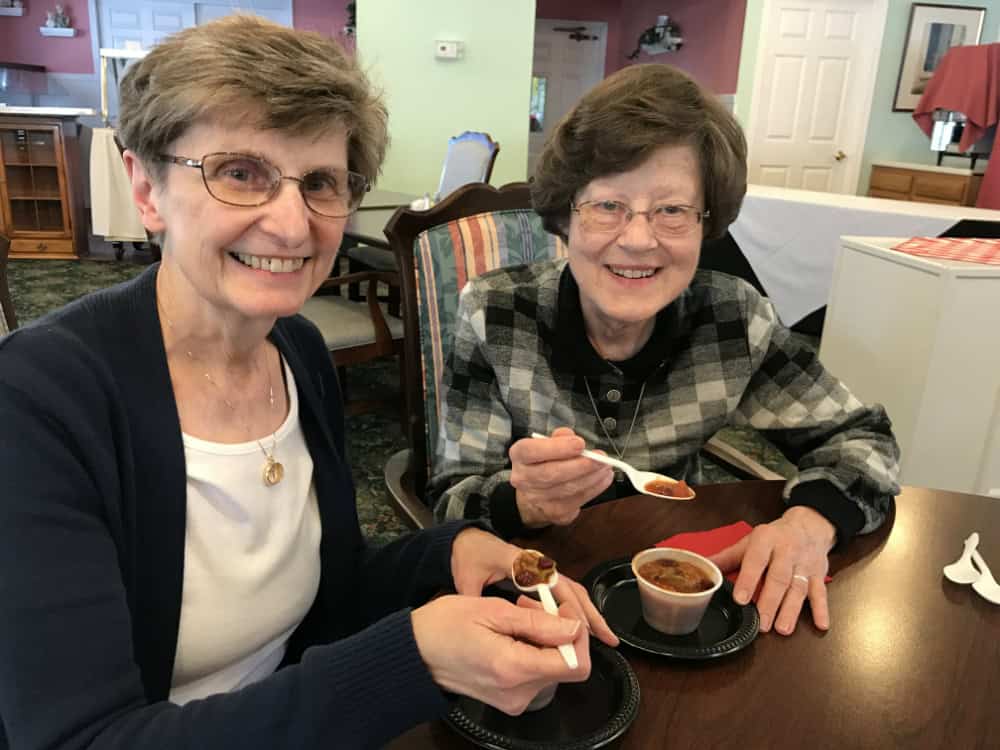 Sisters Michael Ann and Sara