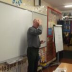 teacher in class