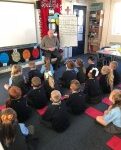 class listening to lesson