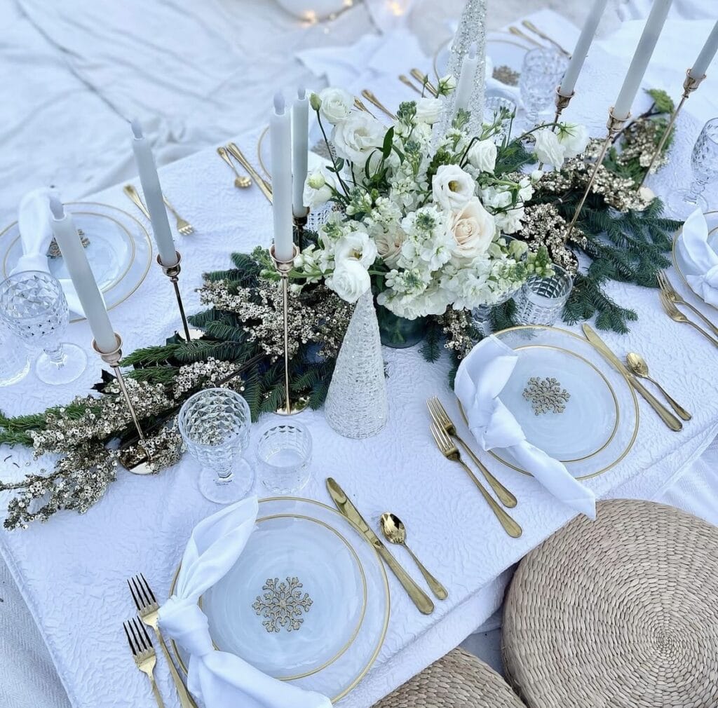 Christmas Table Settings