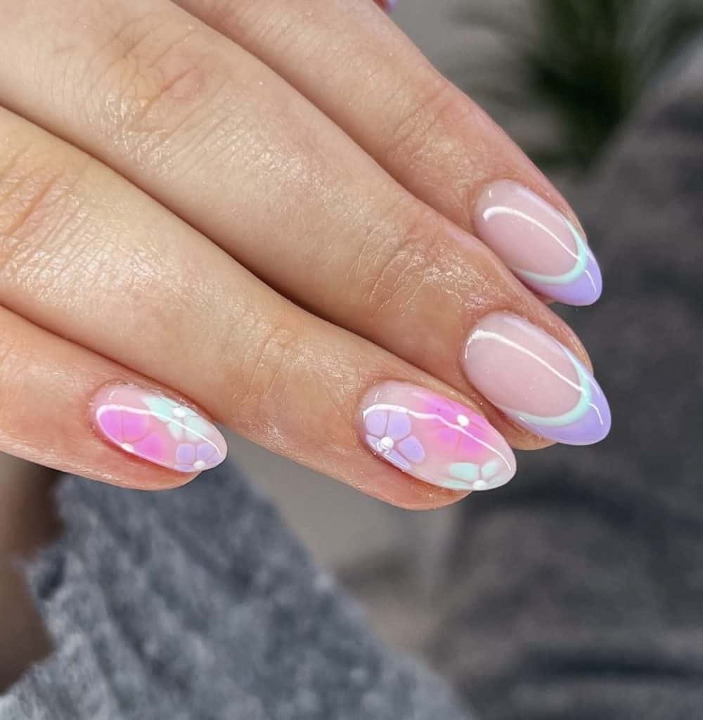 springtime nail art