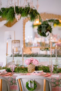 easter decorations table