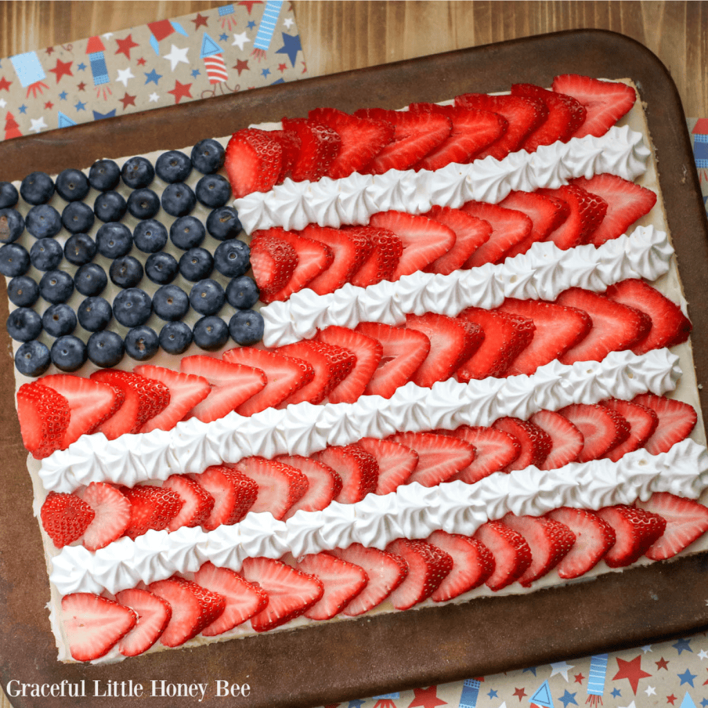 American Flag Desserts