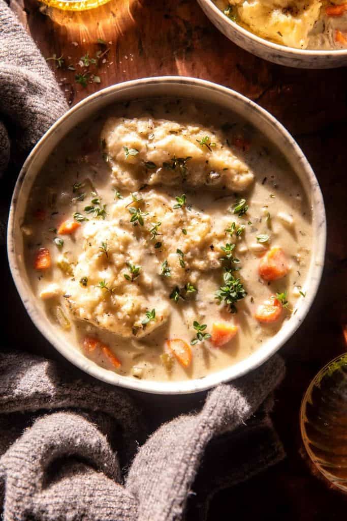slow cooker chicken and dumplings