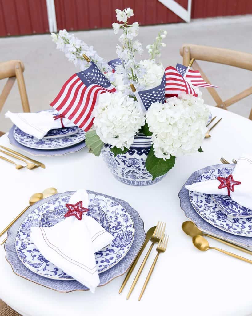 memorial day table centerpieces