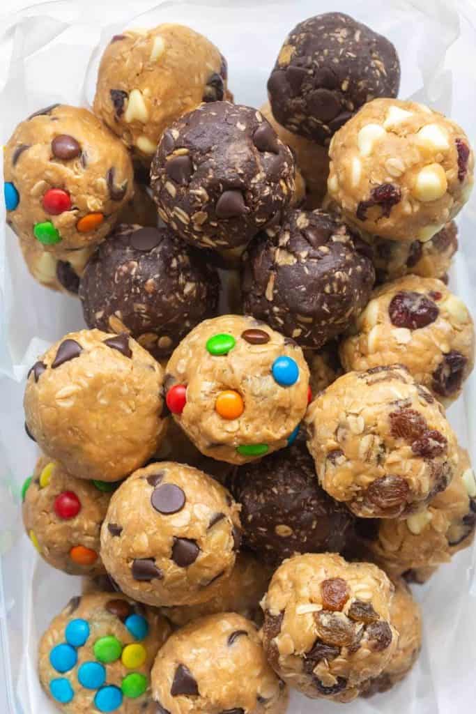 high protein snack balls