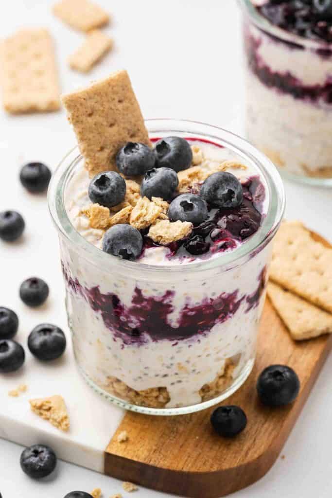 cheesecake overnight oats