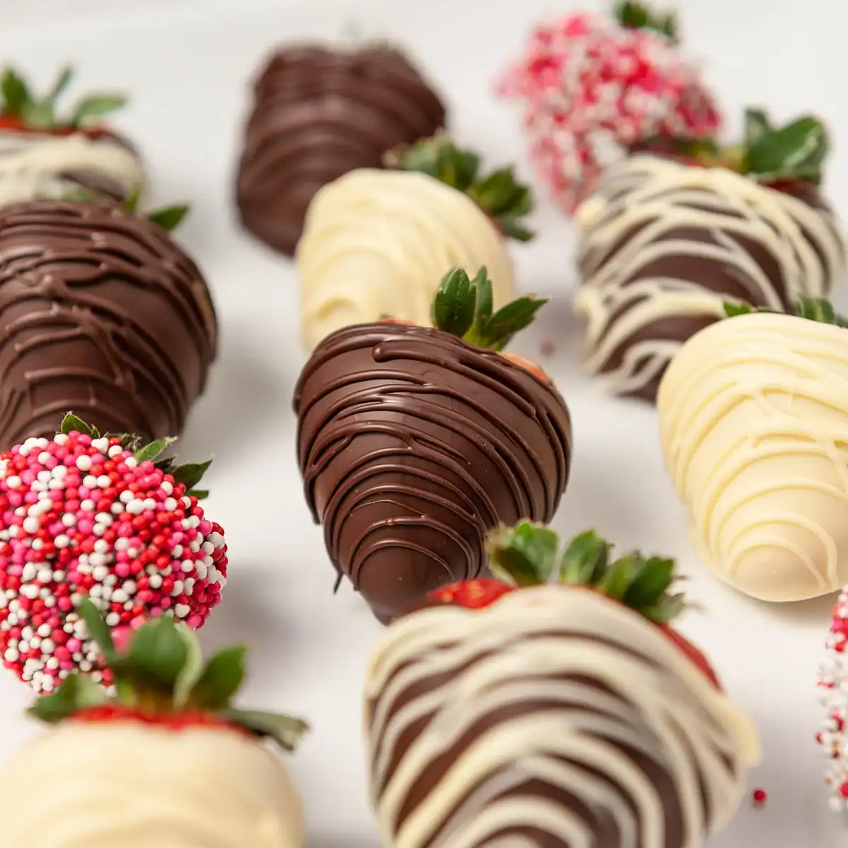 Galentines day strawberries