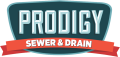 Prodigy Sewer and Drain’s logo shows a trustworthy and modern company for plumbing and drain services.