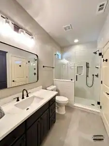 Cosmetic Refresh bathroom from Stanton and Company