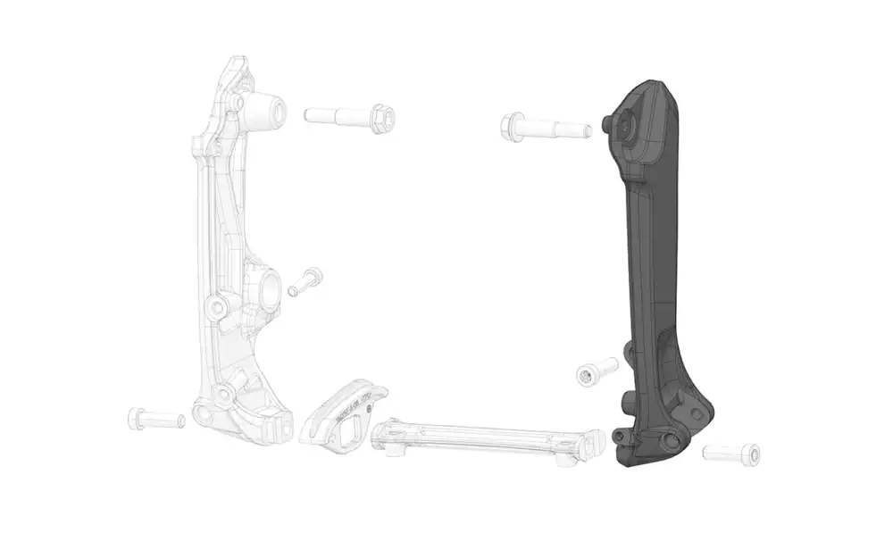 Forged Frame Side Plate Right