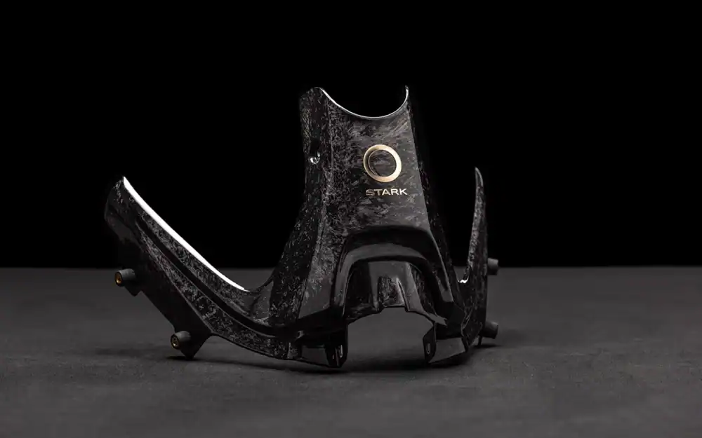 Carbon fiber subframe w/logo