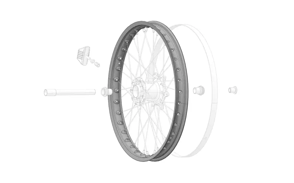 Front rim 1.6x21