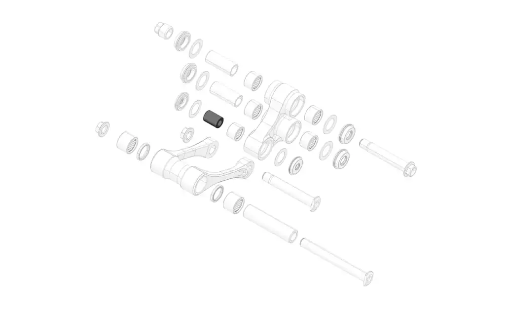 Rocker/Shock Bearing Bushing - Beaches Stark