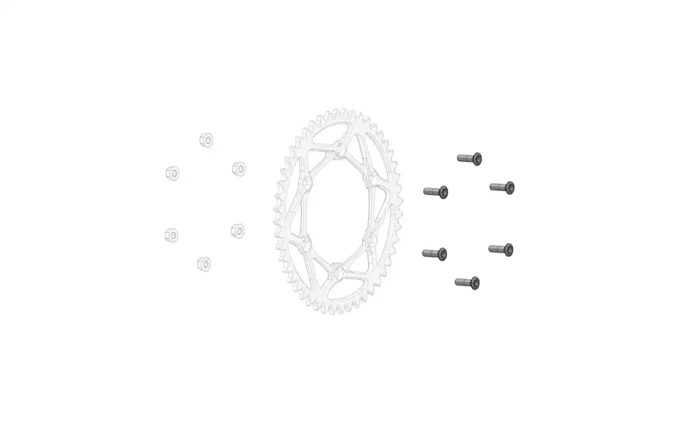 Rear sprocket bolt (1 unit)