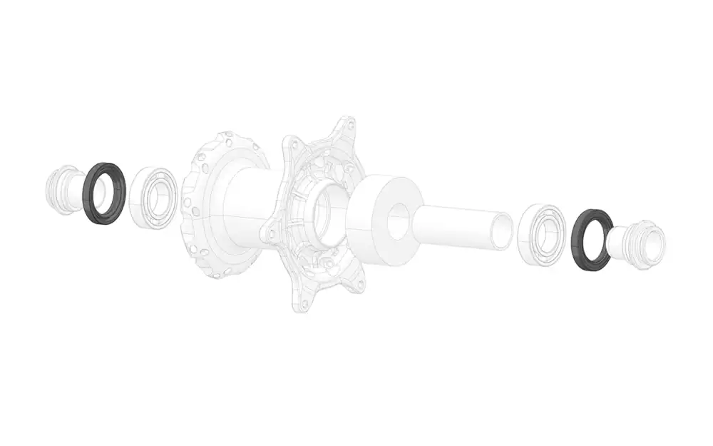Front Hub Bearing Seal Ring