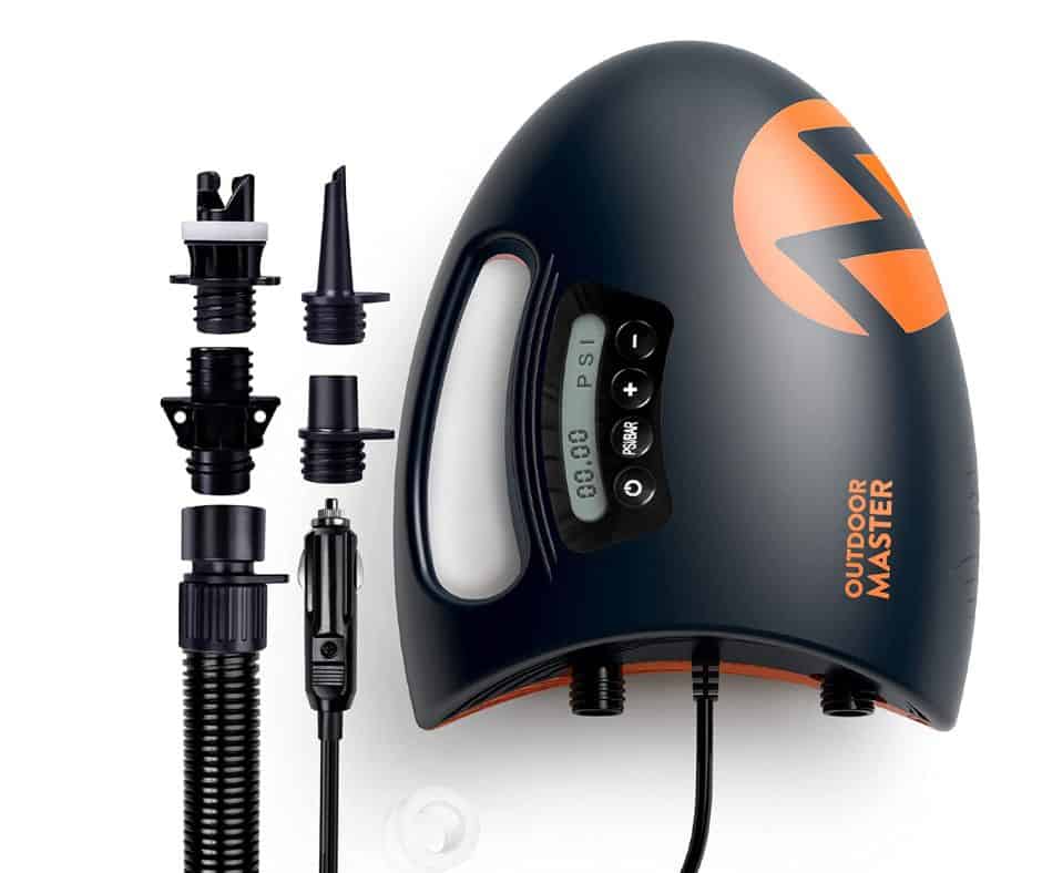 7 Best Electric Pump for Paddle Boards in 2025 2 Best Electric Pump for Paddle Board - Outdoor Master The Shark II