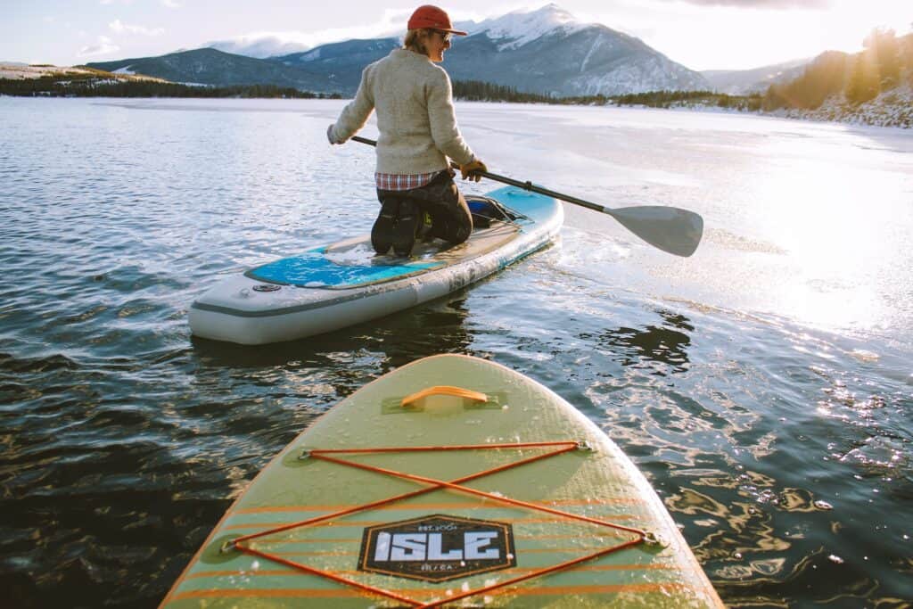 Paddle board buddies 