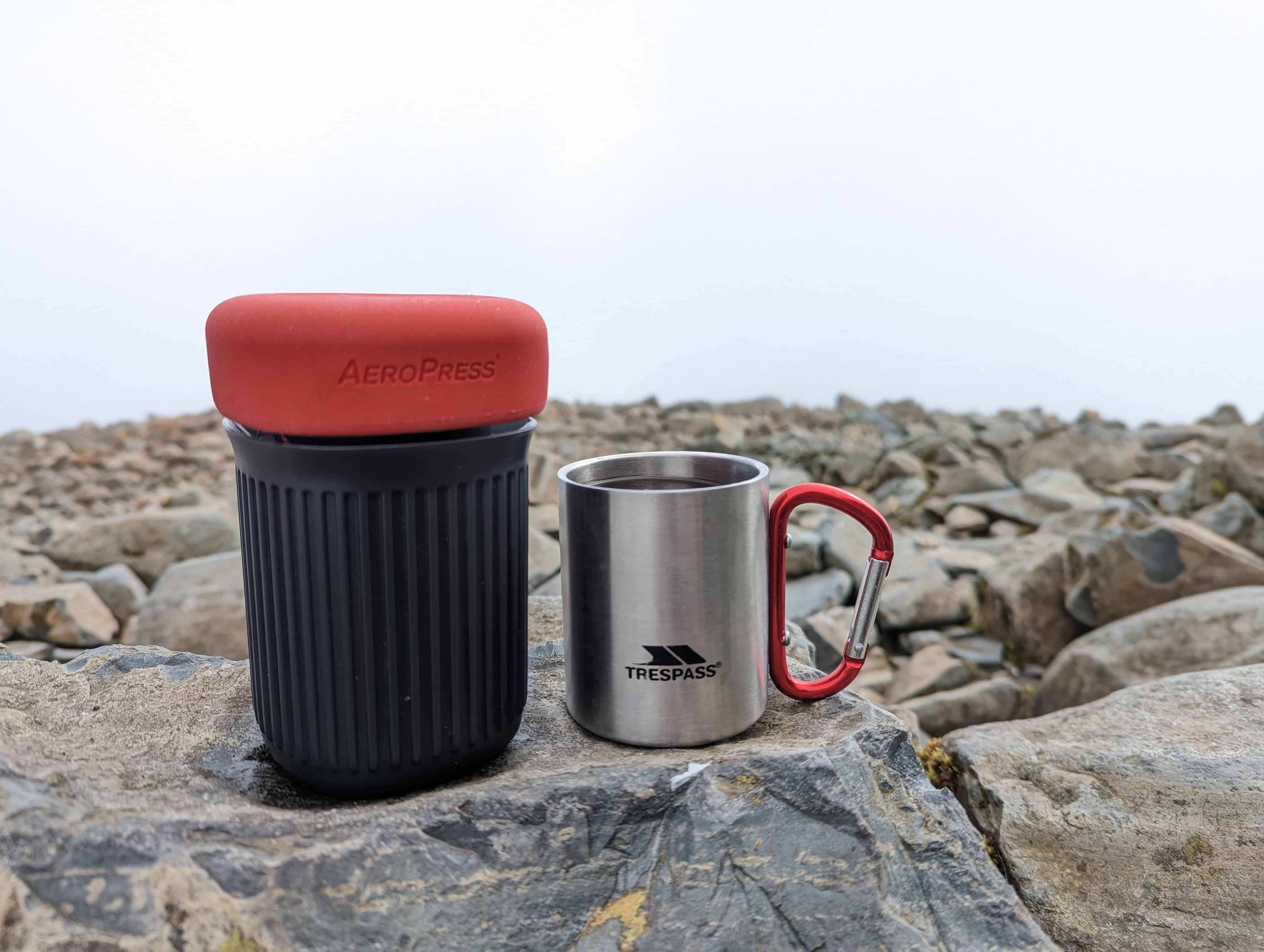 Wild Camping Equipment: Essential Kit List for 2025 8 Aeropress coffee at the summit of Scarfell Pike.